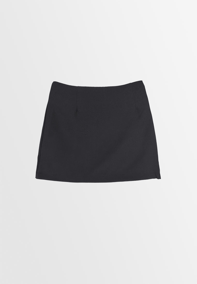 Women Skort - Black - 310040