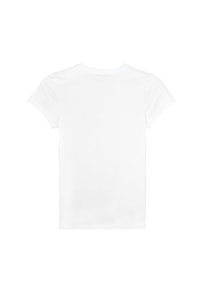 Women Short-Sleeve Graphic Tee - White - 410033