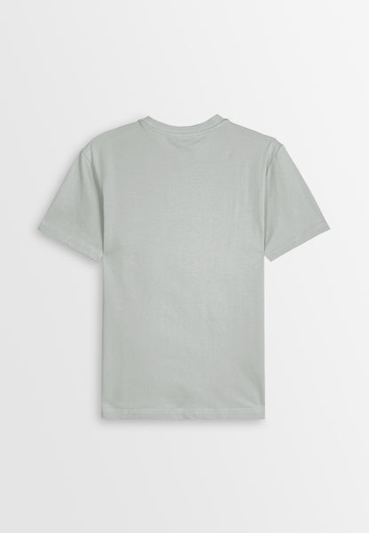 Men Short-Sleeve Basic Tee - Light Grey - 510021