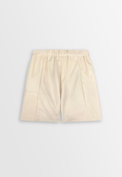 Women Short Pants - Light Khaki - 410369