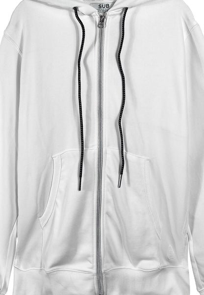 Men Hoodies Jacket - White - M3M902