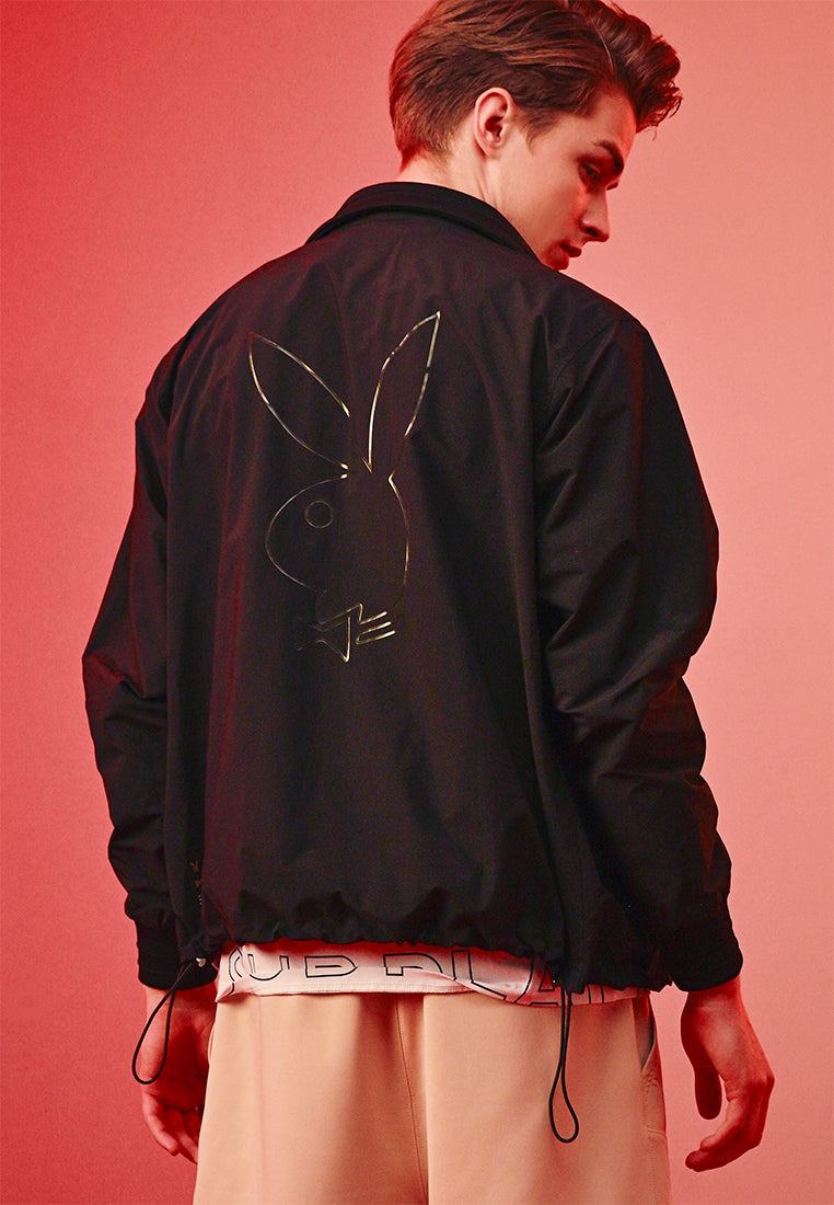 Playboy x SUB Men Bomber Jacket - Black - 410371