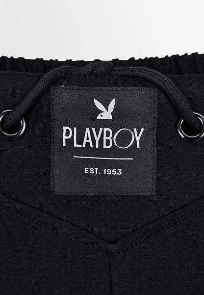 Playboy x SUB Women Long Jogger - Black - 410106