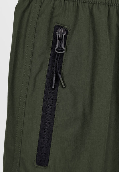 Men Woven Short Jogger - Army Green - 410054