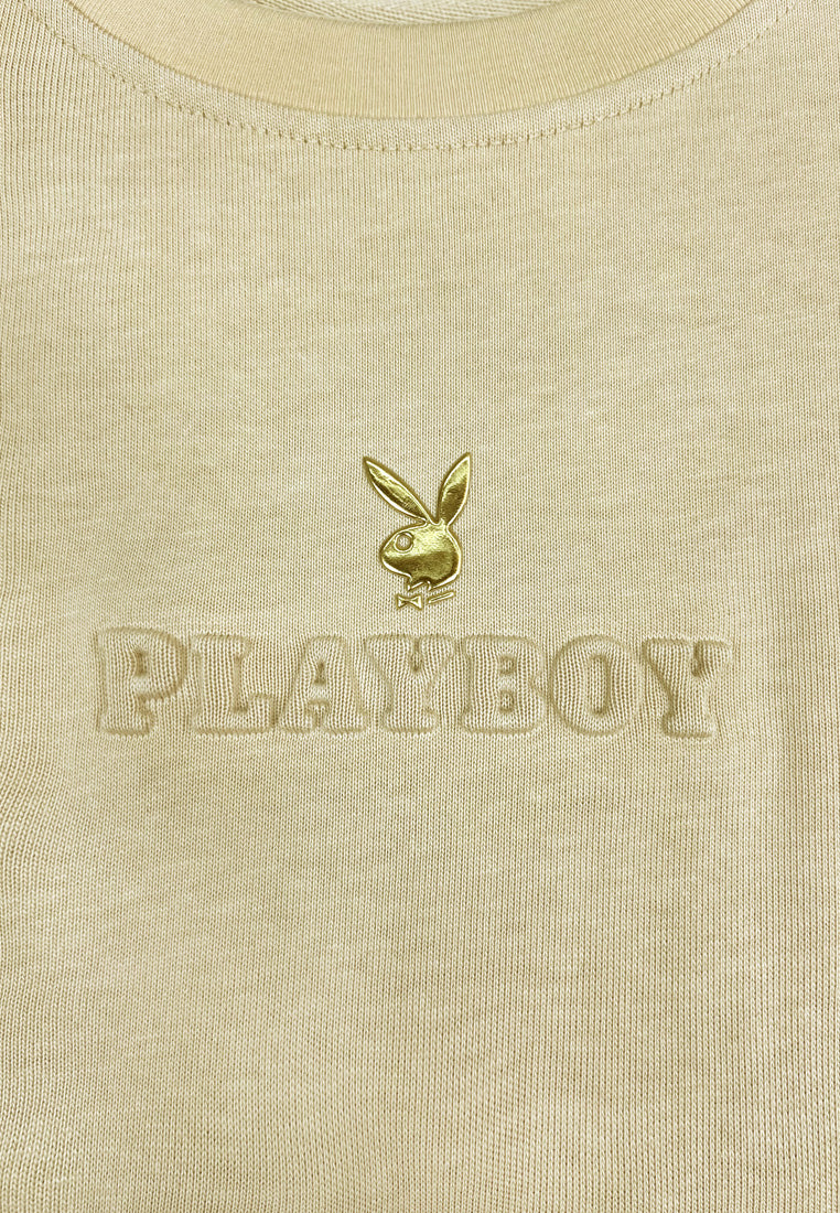 Playboy x SUB Women Midi Dress - Light Khaki - 410478