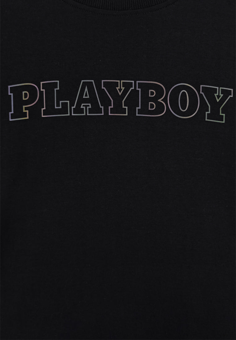 Playboy x SUB Women Long-Sleeve Sweatshirt - Black - 410109