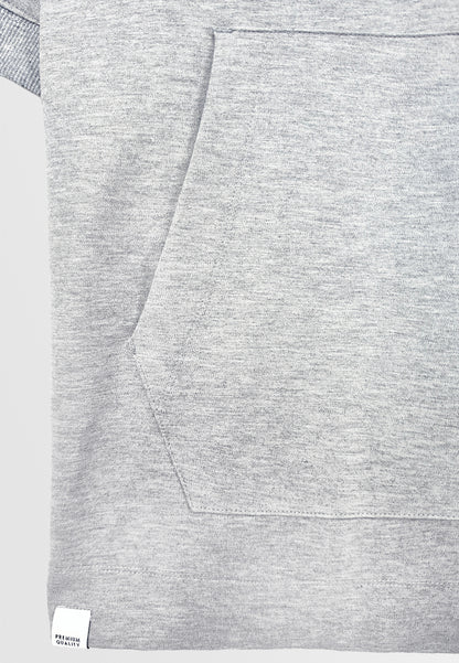 Men Short-Sleeve Sweatshirt - Grey - M3M883