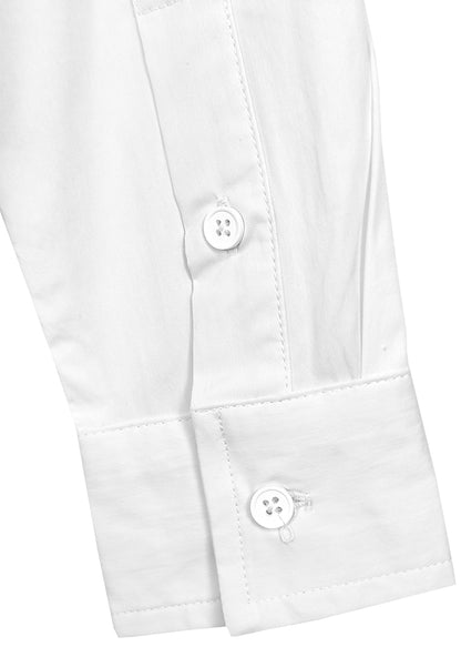 Men Long-Sleeve Shirt - White - 310034