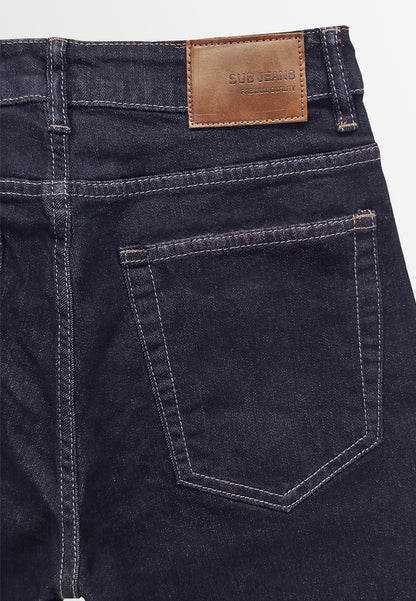 Men Short Jeans - Dark Blue - 310073