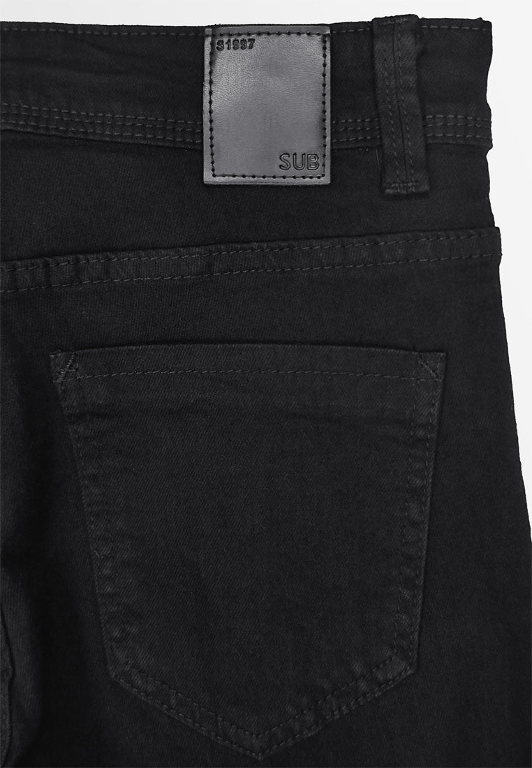 Women Skinny Fit Long Jeans - Black - 410265