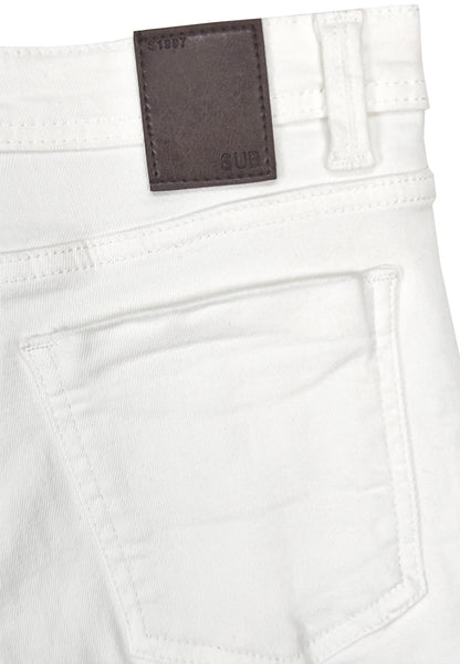 Women Short Jeans - White - 410129