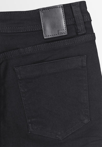 Women Short Jeans - Black - 410128