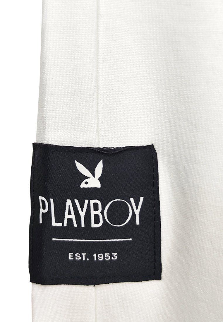 Playboy x SUB Men Long Jogger - White - 410157