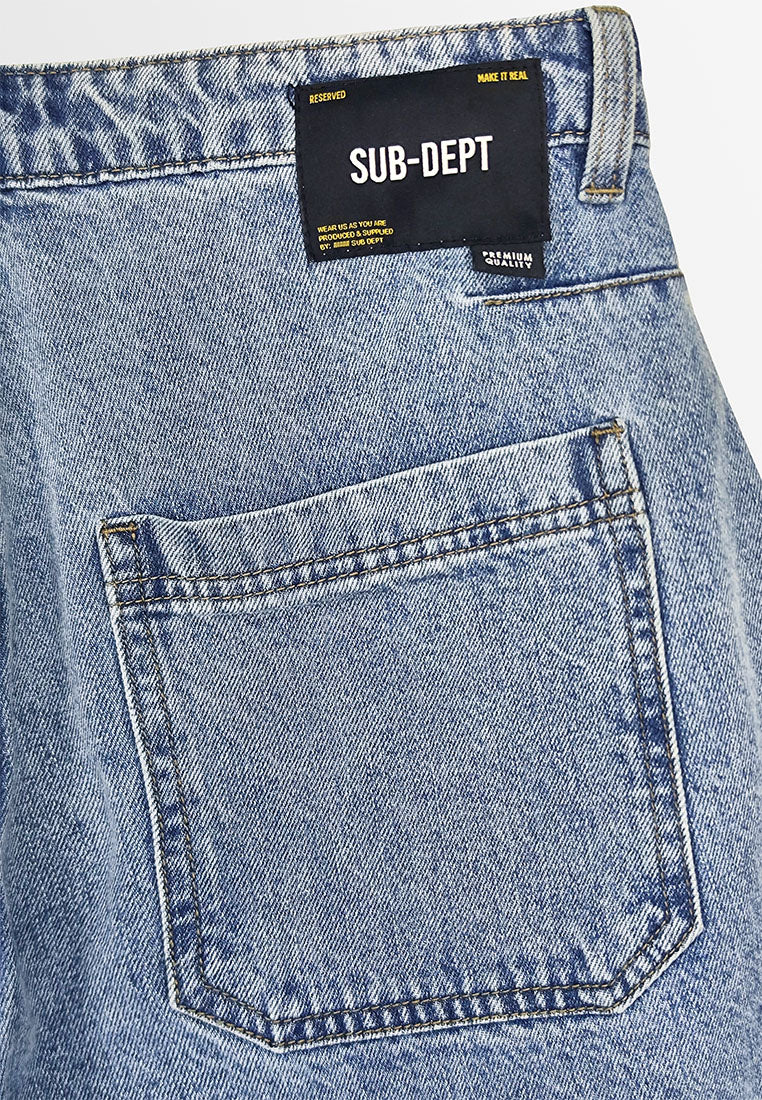 Men Short Jeans - Blue - 310127