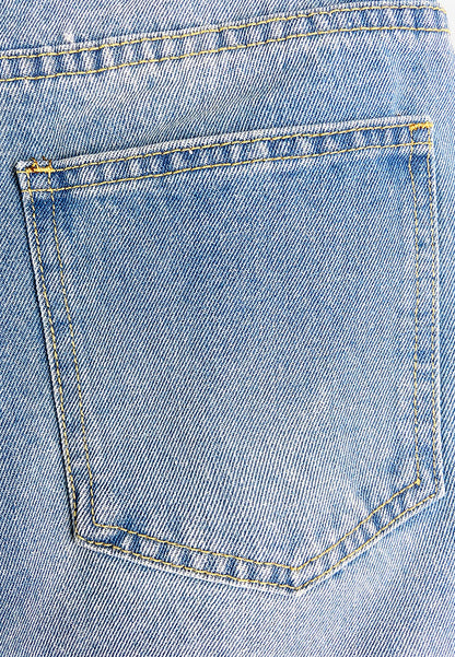 Women Denim Short - Light Blue - 410413