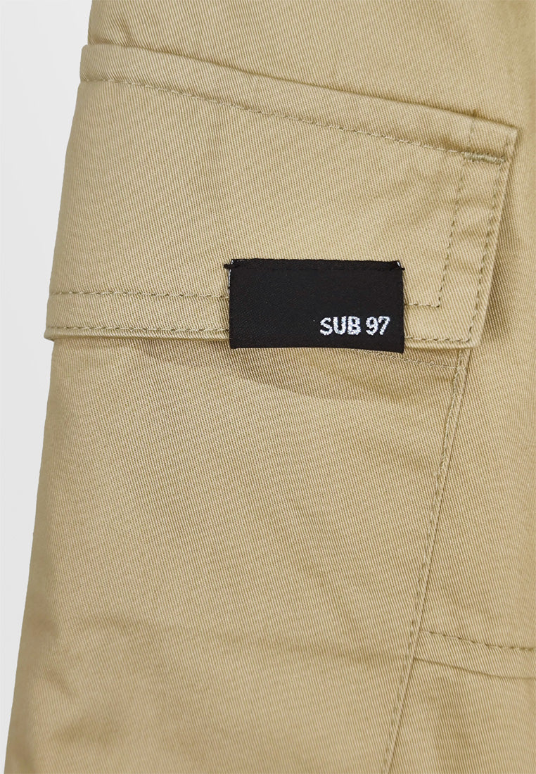 Women Straight Cut Long Pants - Khaki - 310132