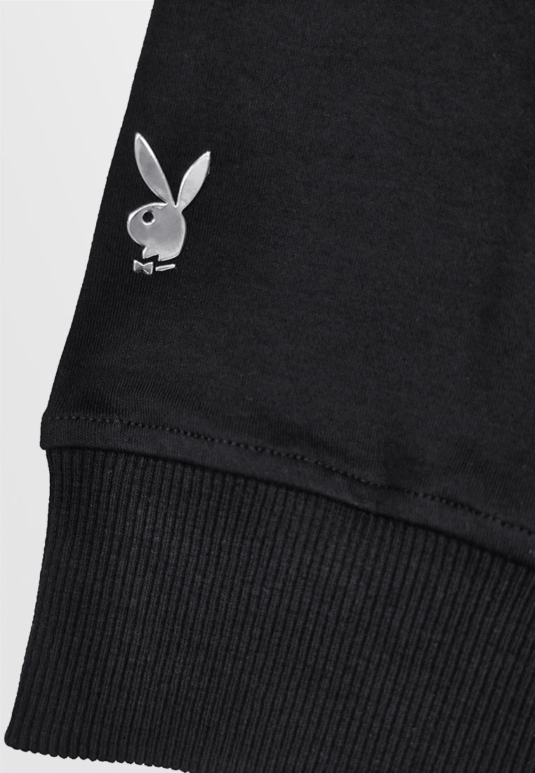 Playboy x SUB Women Long-Sleeve Sweatshirt - Black - 410109