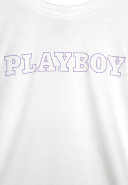 Playboy x SUB Women Long-Sleeve Sweatshirt - White - 410110