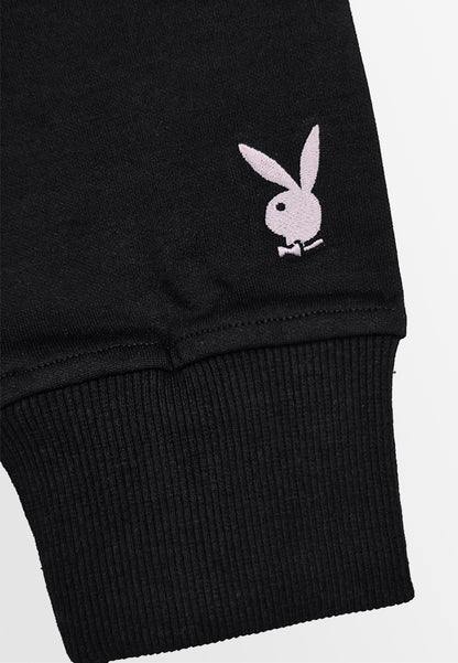 Playboy x SUB Men Long-Sleeve Sweatshirt Hoodies - Black - 410154