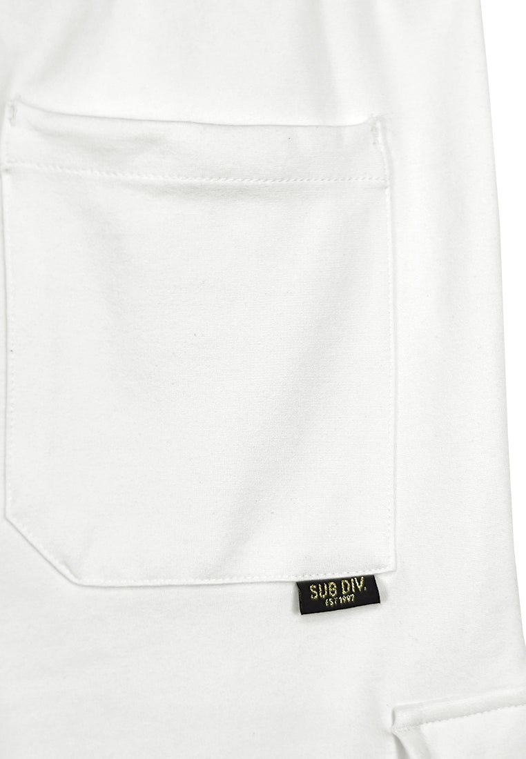 Men Short Jogger - White - 310021