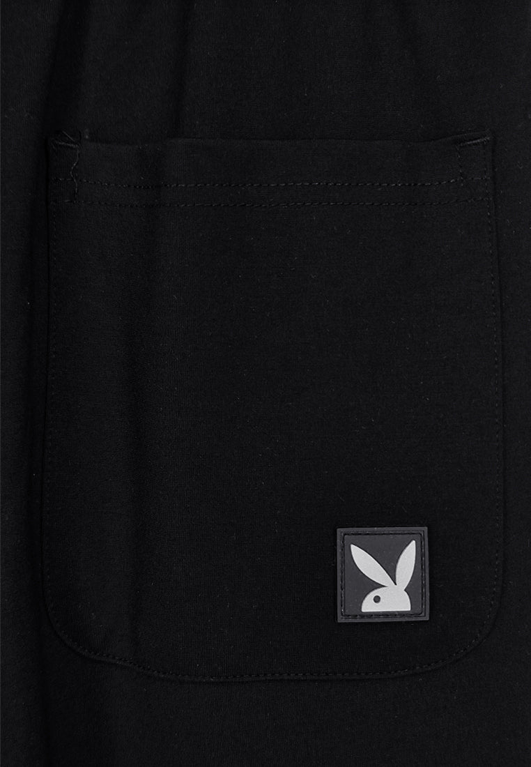 Playboy x SUB Men Long Jogger - Black - 410156