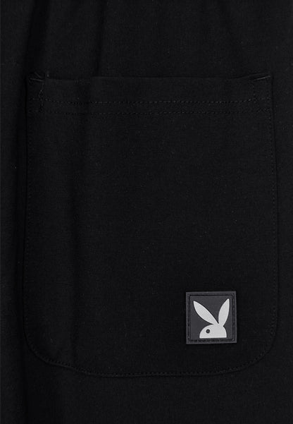 Playboy x SUB Men Long Jogger - Black - 410156