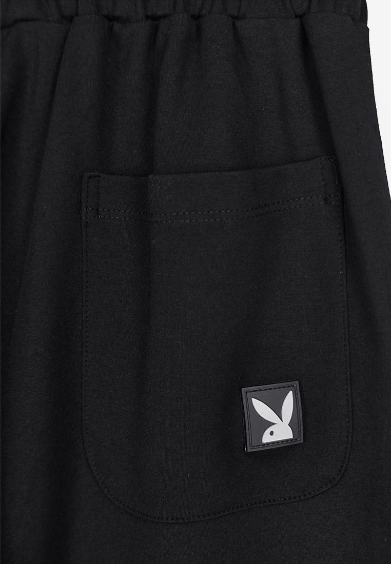 Playboy x SUB Women Long Jogger - Black - 410106