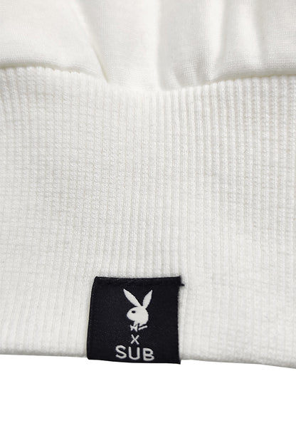 Playboy x SUB Men Long Jogger - White - 410157