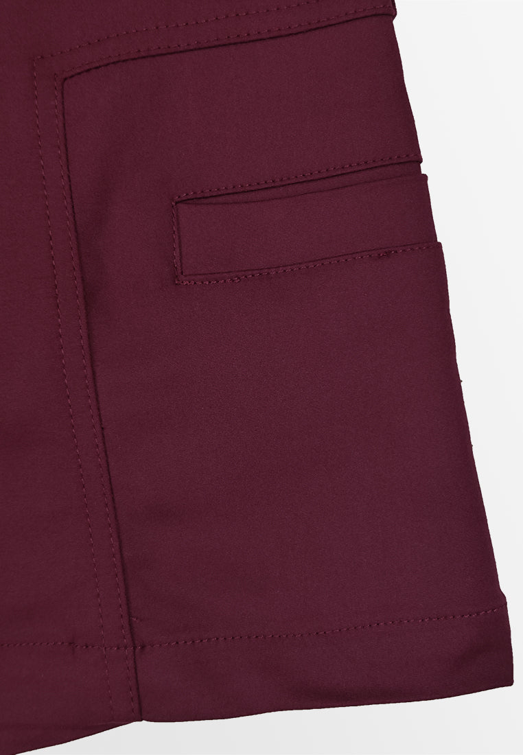 Women Skort - Maroon - 310216