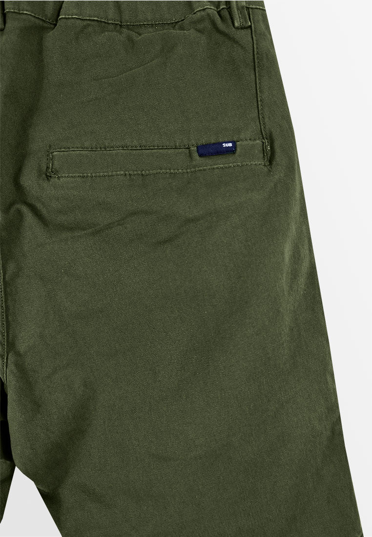 Men Short Pants - Army Green - S3M572