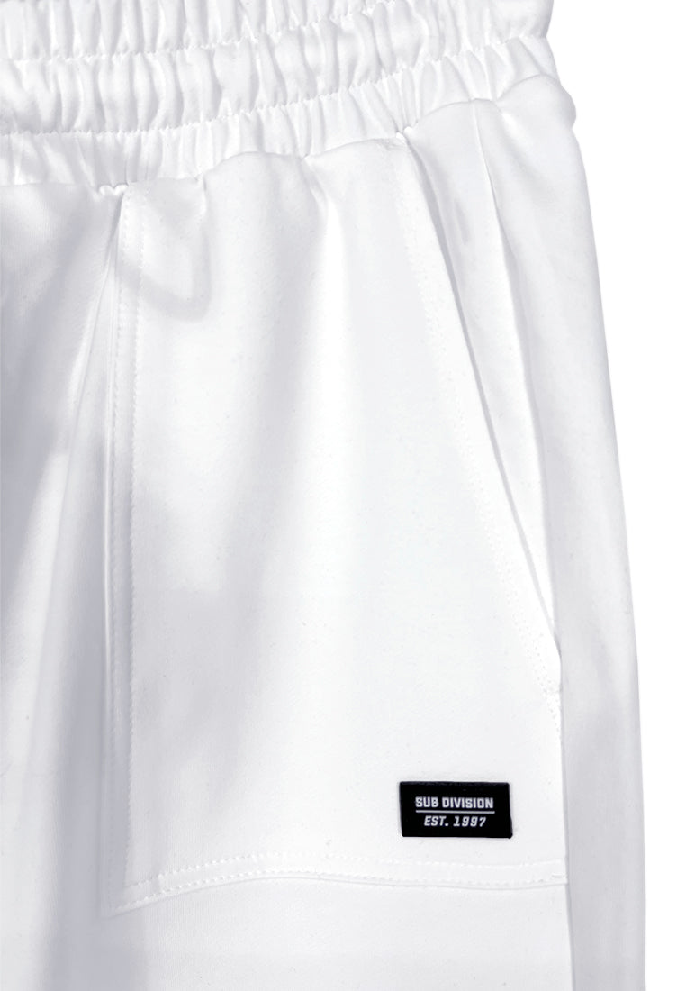 Women Long Jogger - White - M3W769