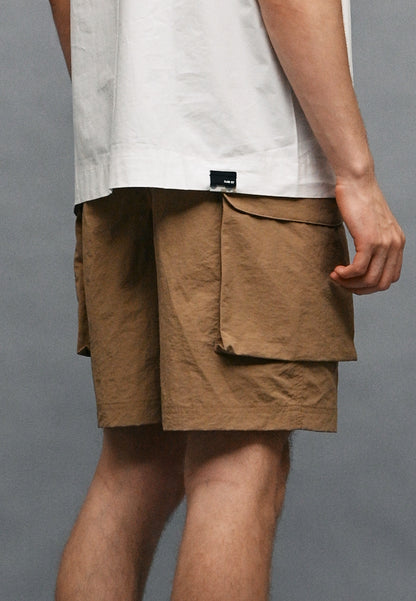 Men Cargo Short Pants - Khaki - 410337