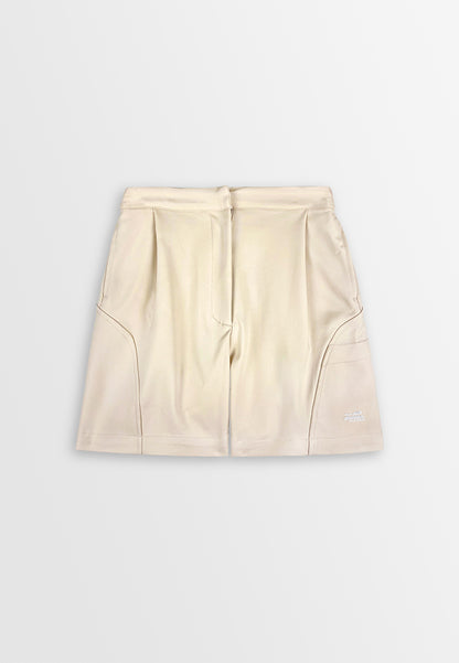 Women Short Pants - Light Khaki - 410369