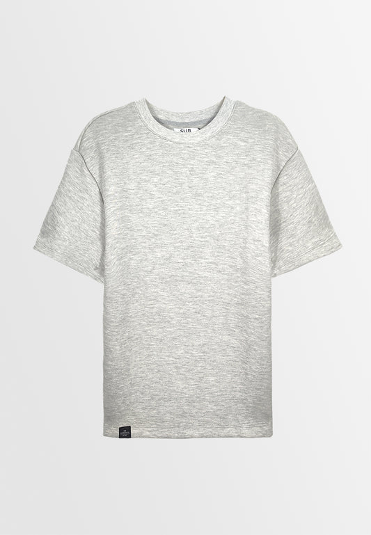 Men Short-Sleeve Fashion Tee - Light Grey - M3M862