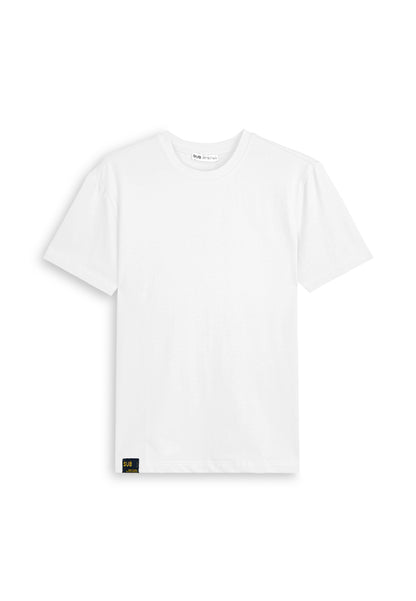 Men Short-Sleeve Basic Tee - White - F2M311/310087