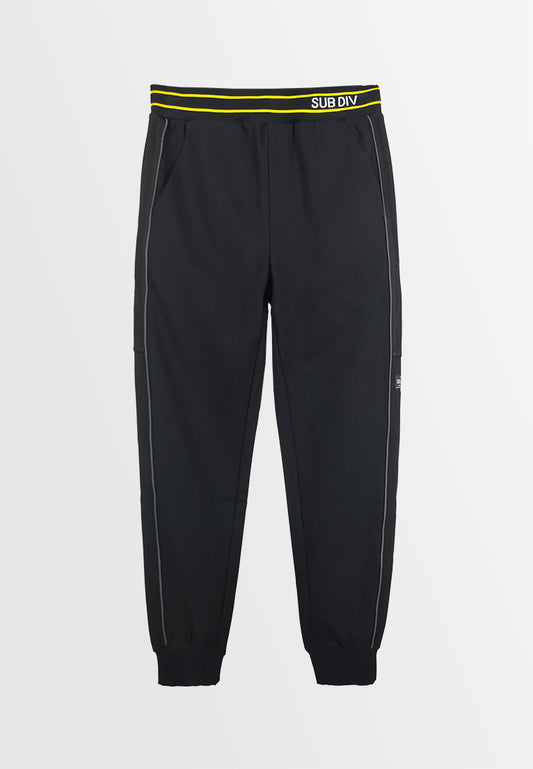 Men Long Jogger - Black - 310082