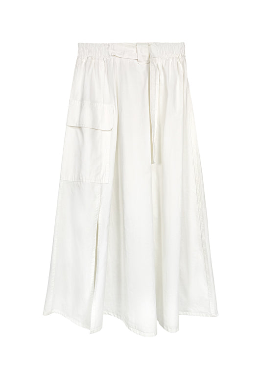 Women Long Skirt - White - 410061