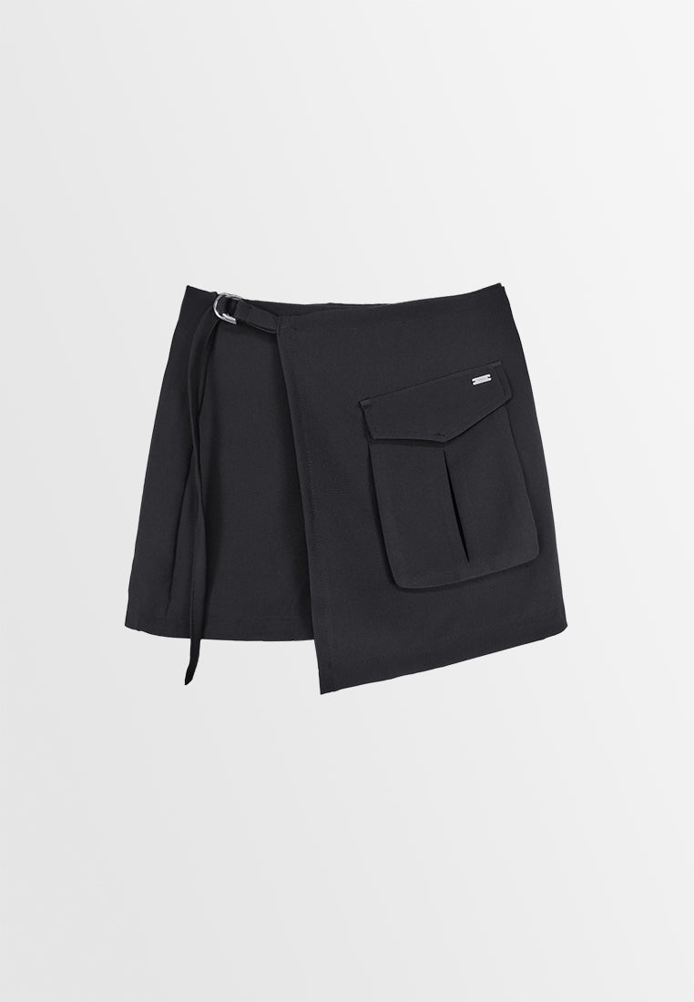 Women Skort - Black - 310040