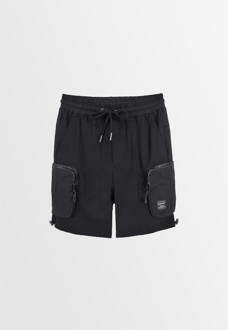 Men Short Jogger - Black - 310175