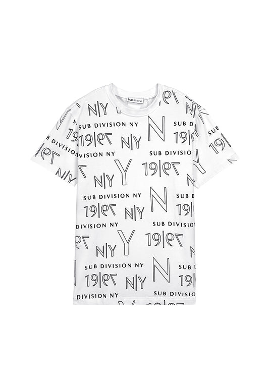 Men Short-Sleeve Graphic Tee - White - 410245