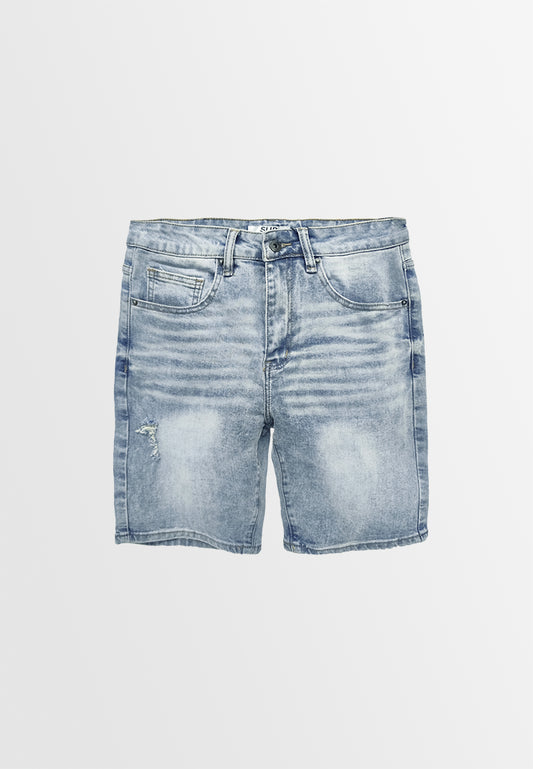 Men Short Jeans - Light Blue - 310072