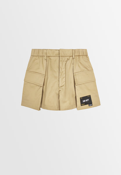 Women Skort - Khaki - 310131