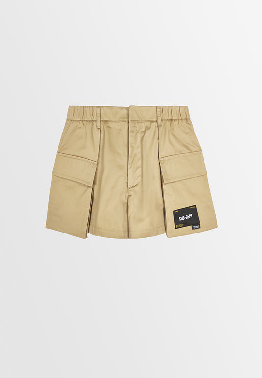 Women Skort - Khaki - 310131