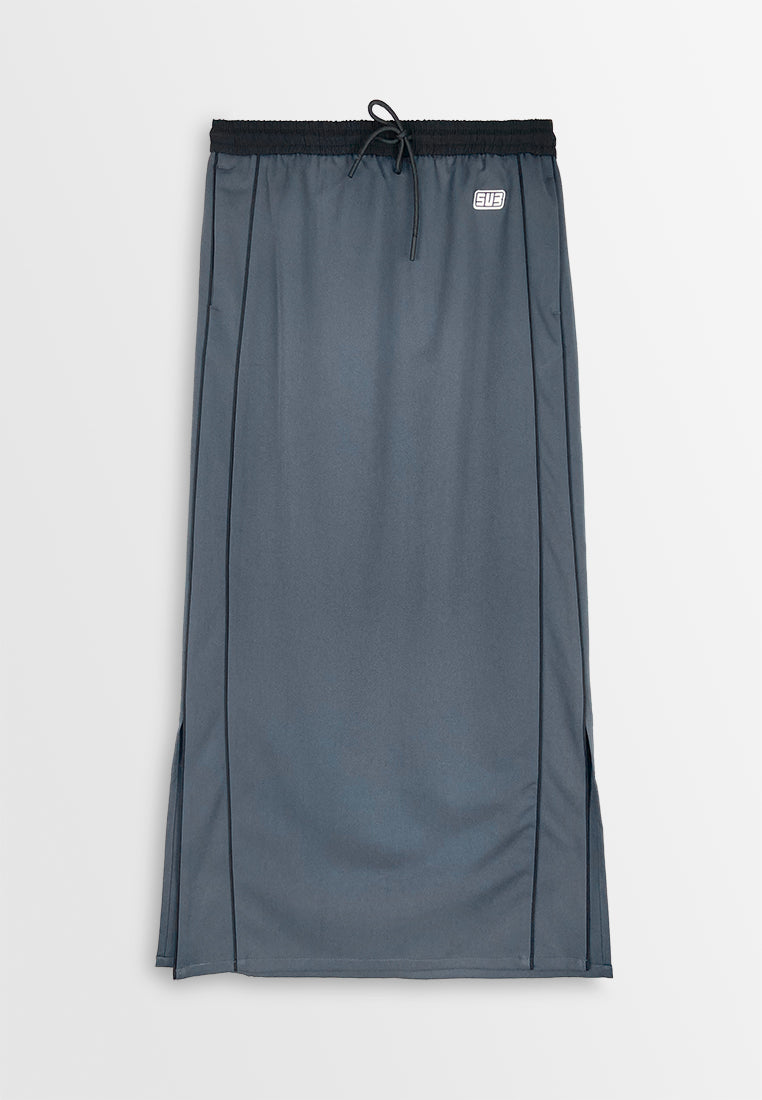 Women Long Skirt - Dark Grey - 410461