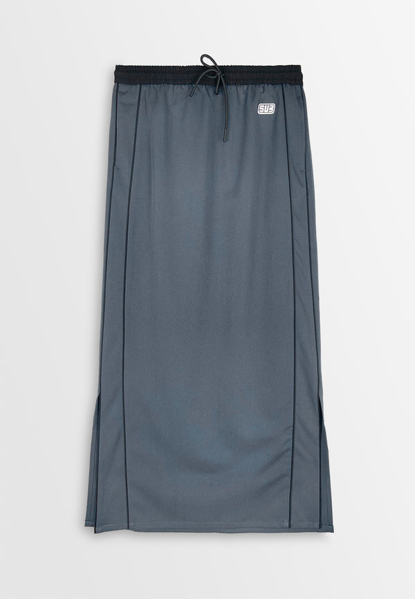 Women Long Skirt - Dark Grey - 410461