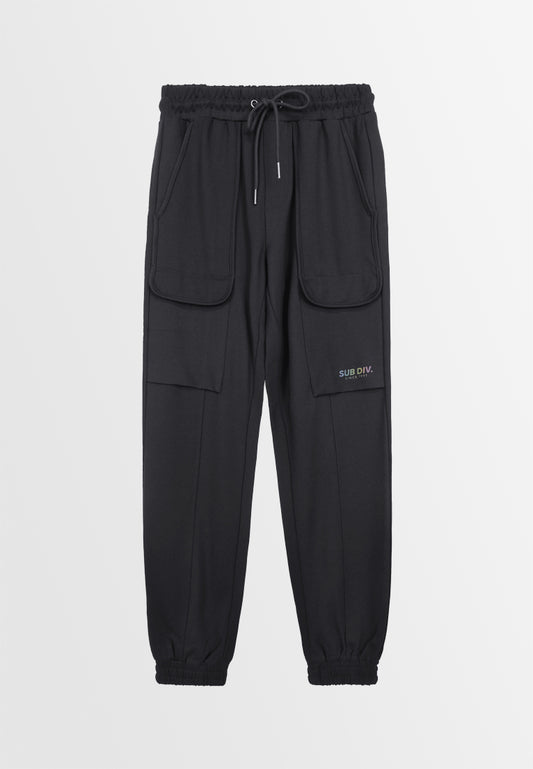 Men Long Jogger - Black - 310168