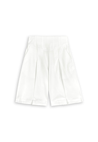 Women Cropped Pants - White - 410138