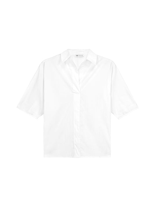 Women Woven Blouse - White - 310018