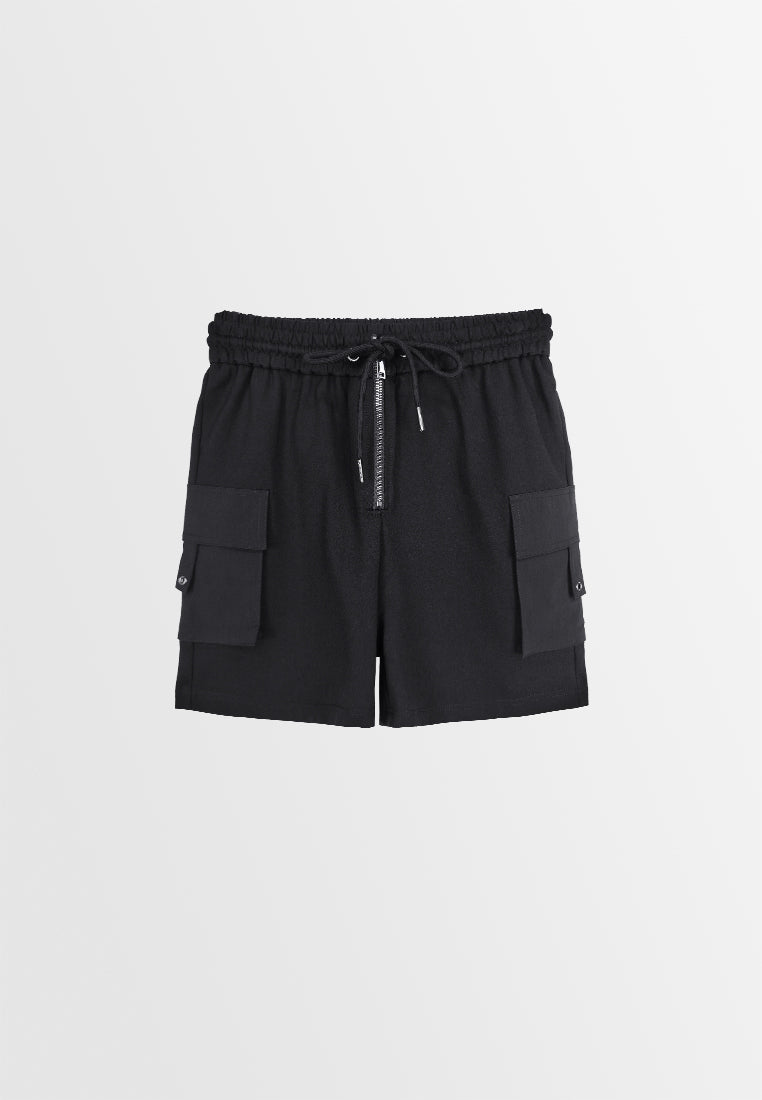 Women Short Jogger - Black - 310197