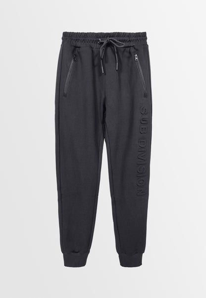 Men Long Jogger - Black - 310068